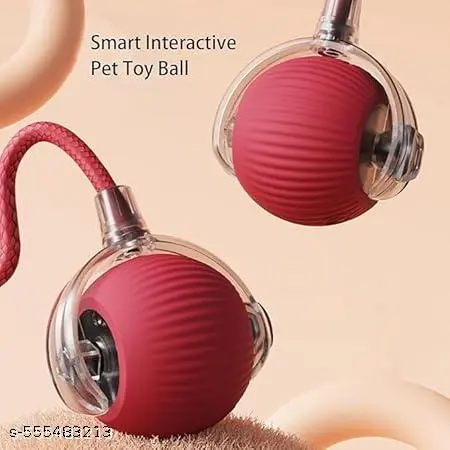 Cat Dancing Toy – Smart Rolling with Rope | Automatic Running Toy for Cats & Small Puppies